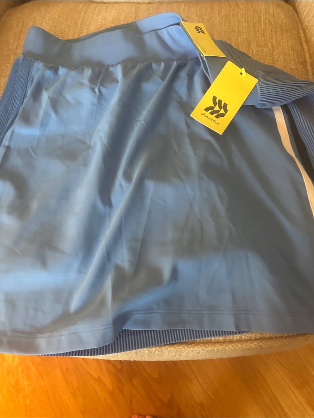 Woman’s light blue All in Motion skort NWT , M